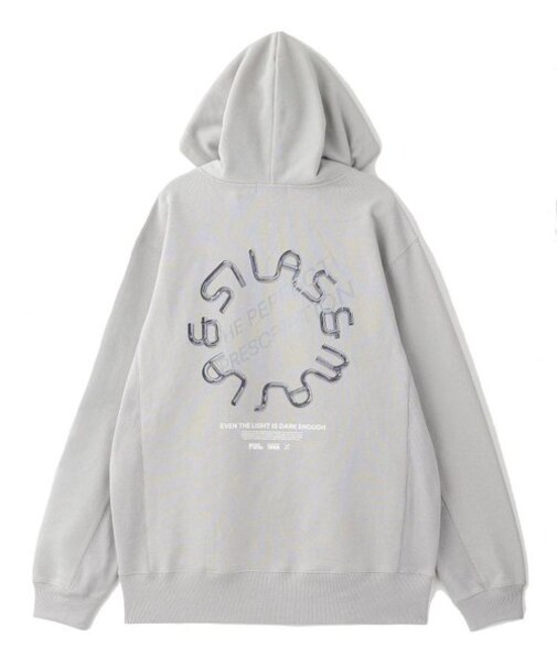 METAL LOGO SWEAT HOODDIE
