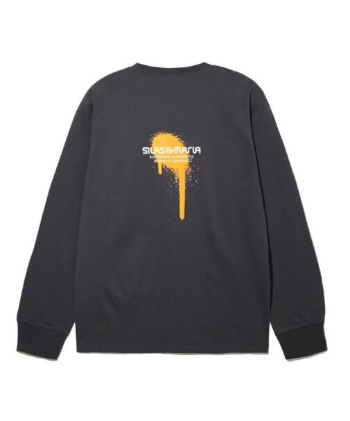 DRIP PRINT L/S TEE