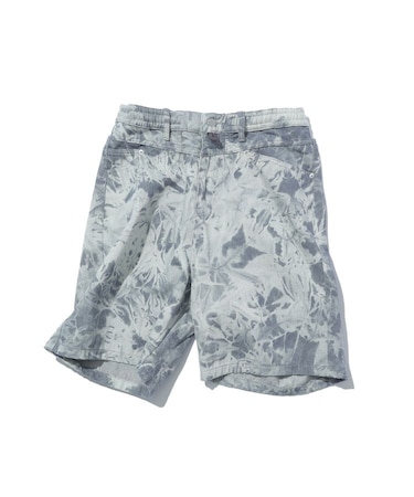 UNEVEN DYED SHORTS
