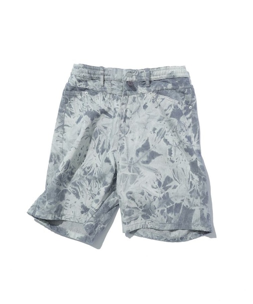 UNEVEN DYED SHORTS