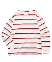 STRIPE L/S TEE