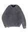 SULFUR DYED CREW NECK KNIT