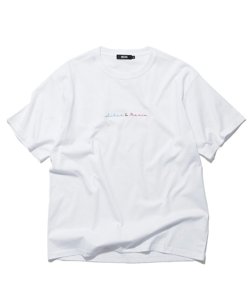 EMBROIDERY SILAS AND MARIA S/S TEE