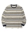 STRIPED L/S TEE