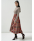 ロービングチェックロングスカート