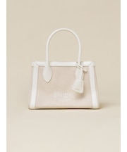 キャンバスロゴバッグ