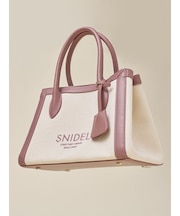 キャンバスロゴバッグ