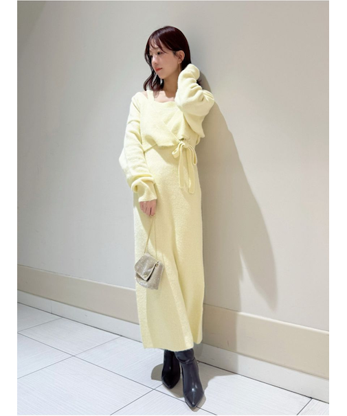 カシュクールカーディガンセットキャミワンピース