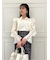シアーフリルブラウス