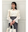 シアーフリルブラウス