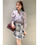 オーガンジーフリルブラウス