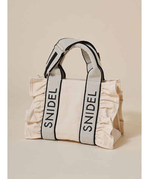 フリルロゴバッグ｜スナイデルの通販｜&mall（アンドモール
