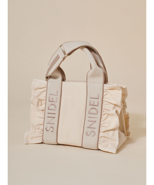 SNIDEL フラッティーフリルロゴバッグ 最終値下げ フリルロゴバッグ｜スナイデルの通販｜&mall（アンドモール