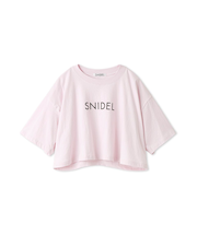SNIDELロゴTシャツ