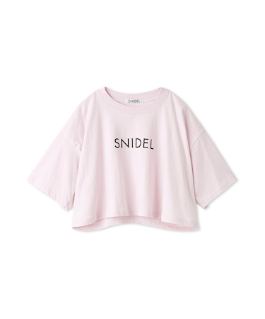 SNIDELロゴTシャツ