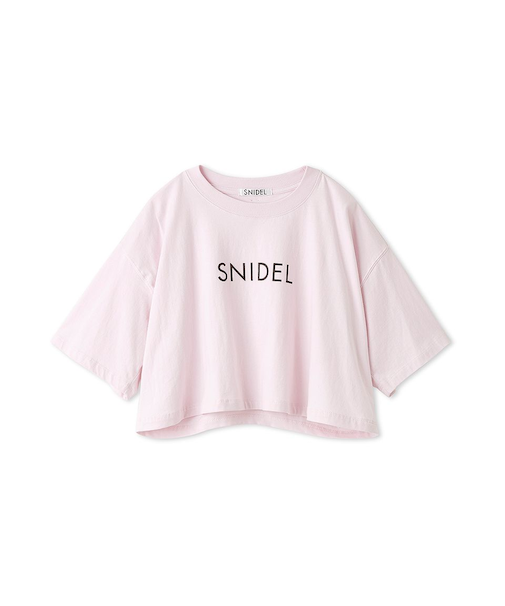 SNIDELロゴTシャツ