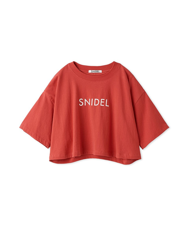 SNIDELロゴTシャツ