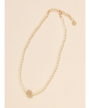 ストーンモチーフネックレス