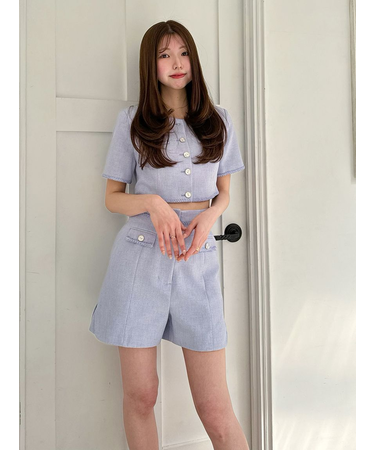 サマーツイードショートパンツ
