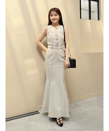 デニムマーメイドワンピース