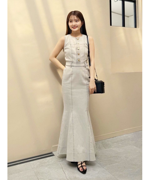 デニムマーメイドワンピース