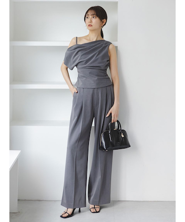 ワイドロングパンツ