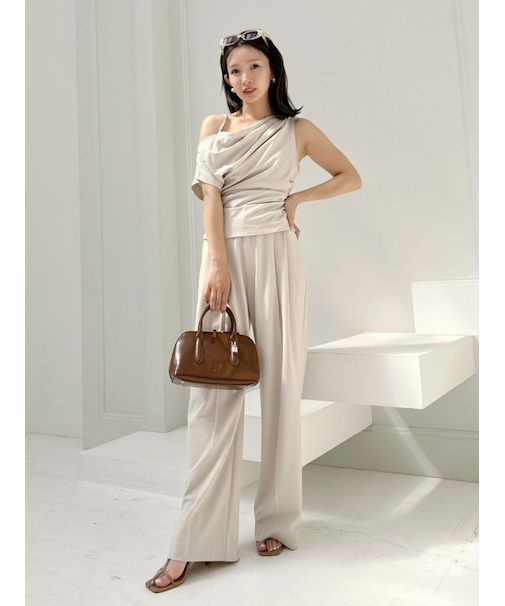 ワイドロングパンツ