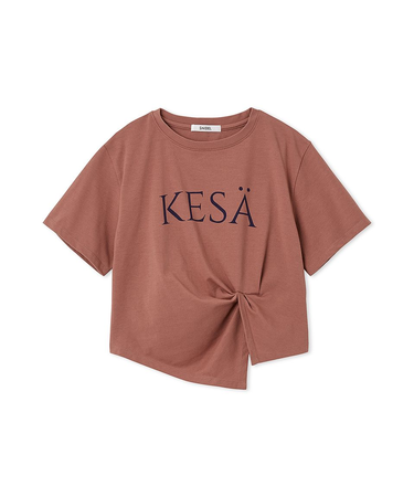 SustainableデザインロゴTシャツ