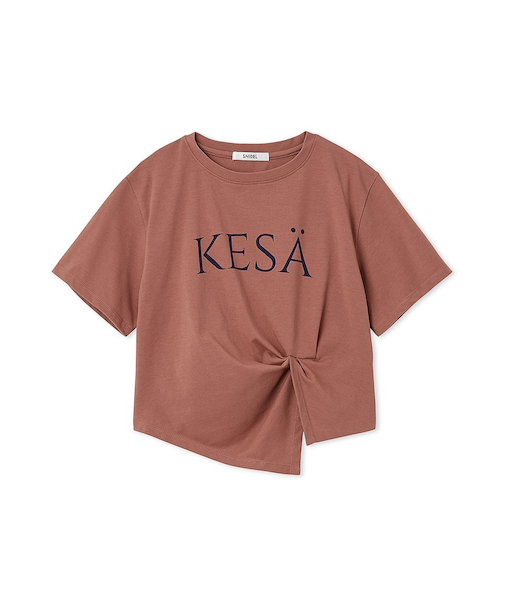 SustainableデザインロゴTシャツ