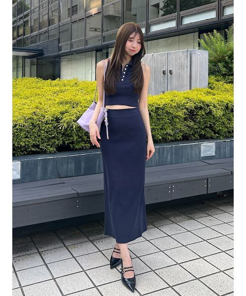 snidel ポロカットセット WEB限定カラーあり】ポロカットセット｜スナイデルの通販｜&mall