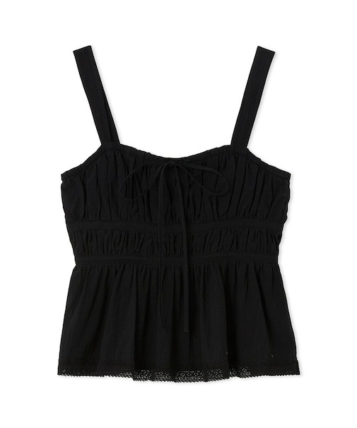 コットンキャミブラウス