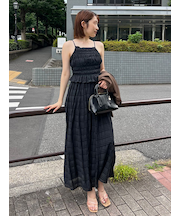 アメスリプリーツドッキングワンピース