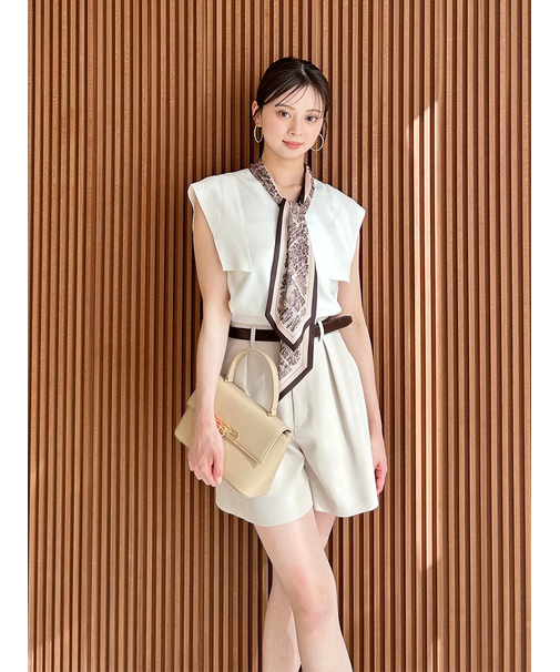 Sustainableタイセットノースリニットプルオーバー