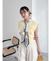 Sustainableタイセットノースリニットプルオーバー