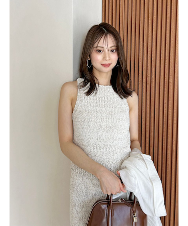 Sustainableニットタンクトップス