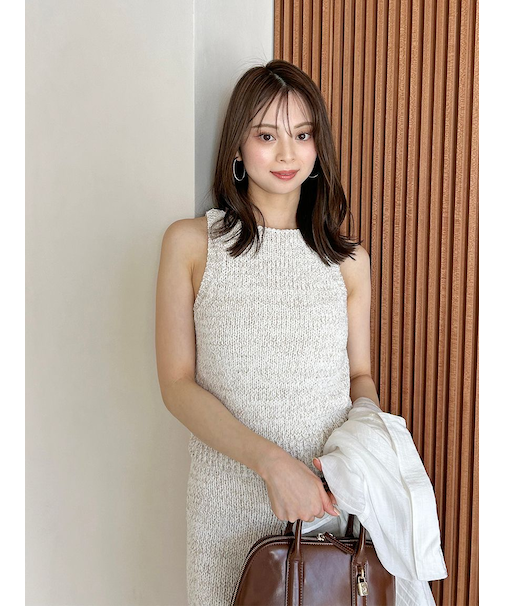 Sustainableニットタンクトップス