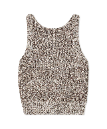 Sustainableニットタンクトップス