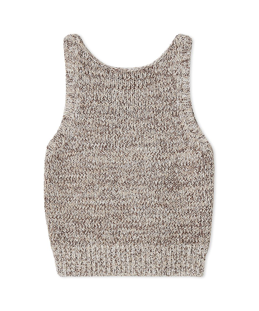 Sustainableニットタンクトップス