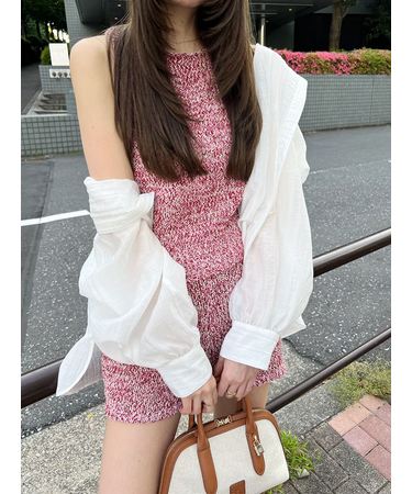 Sustainableニットタンクトップス