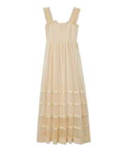 ティアードニットワンピース