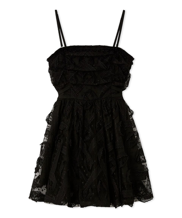 チュールペプラムブラウス