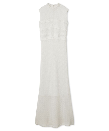 カットレースワンピース