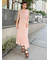 【WEB限定カラーあり】ドレープネックカットワンピース