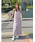 レイヤードプリントキャミワンピース