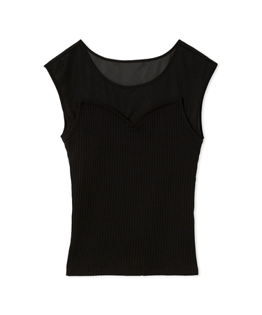 シアー切替カットプルオーバー