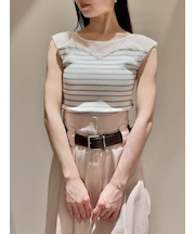 シアー切替カットプルオーバー