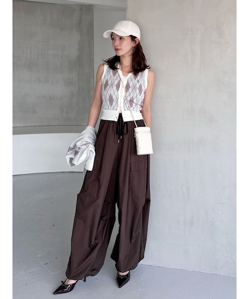 ワイドデザインパンツ｜スナイデルの通販｜&mall（アンドモール）三井