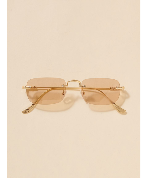 フレームレスメガネ