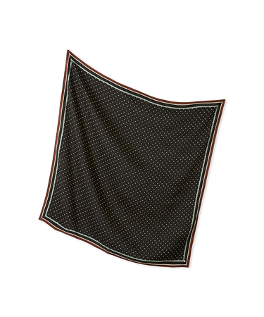 ドット柄ベーシックスカーフ