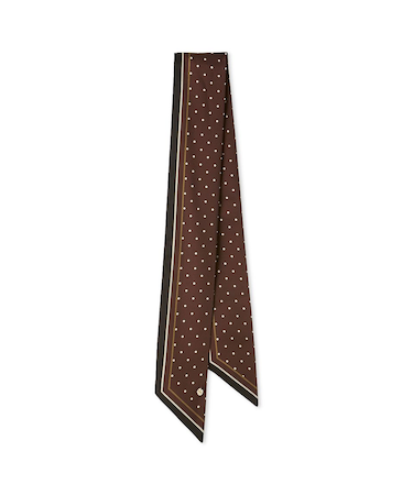 ドット柄ボウタイスカーフ